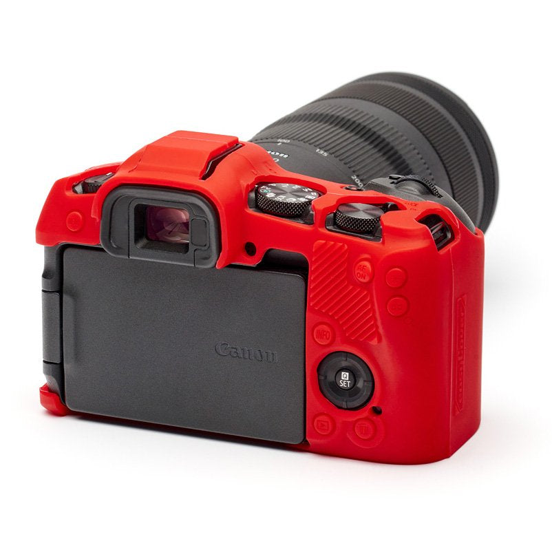easyCover Silicone Skin for Canon EOS R8 (Black/Red/Camo)