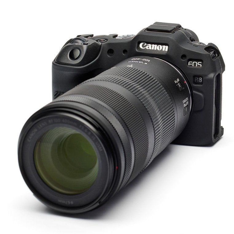 easyCover Silicone Skin for Canon EOS R8 (Black/Red/Camo)