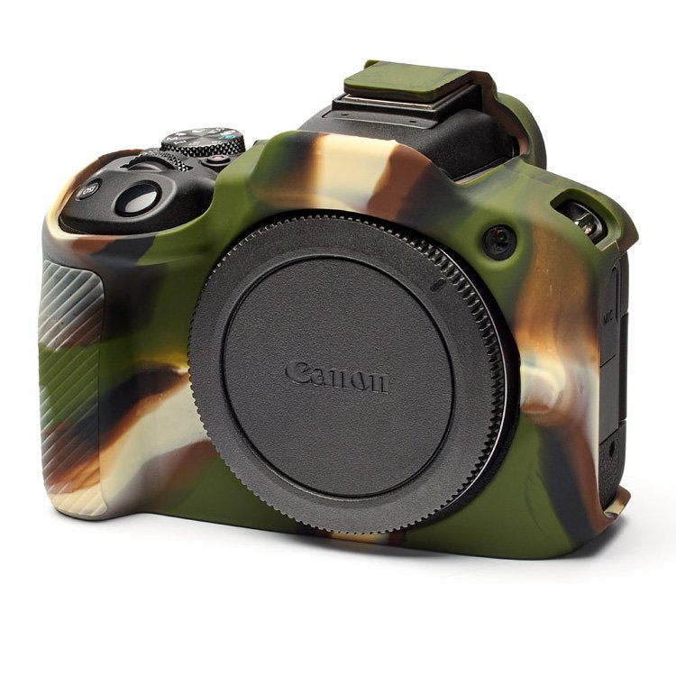 easyCover Silicone Skin for Canon EOS R50 (Black/Red/Camo)