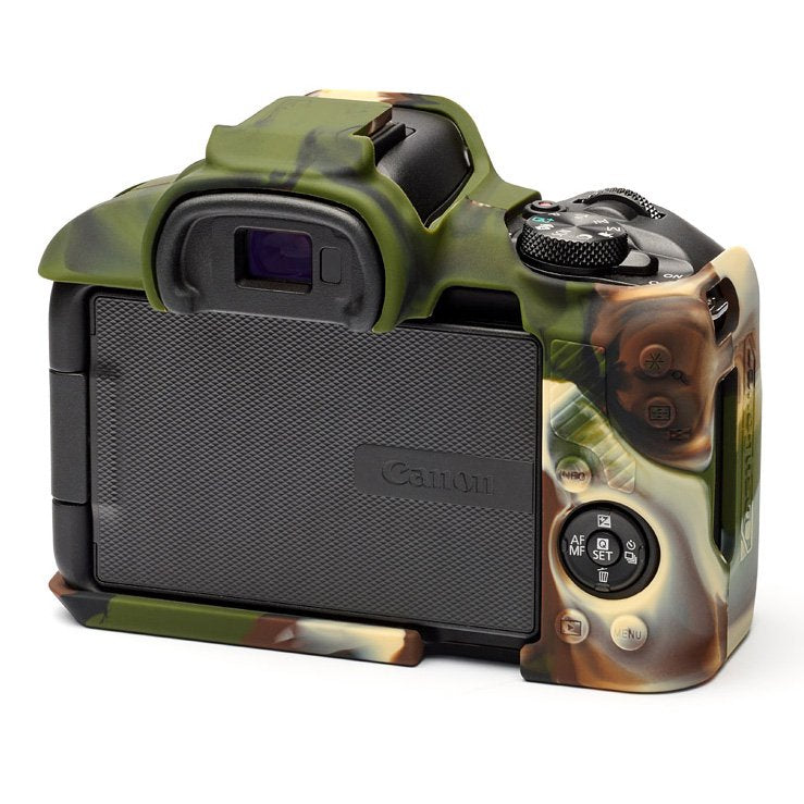 easyCover Silicone Skin for Canon EOS R50 (Black/Red/Camo)