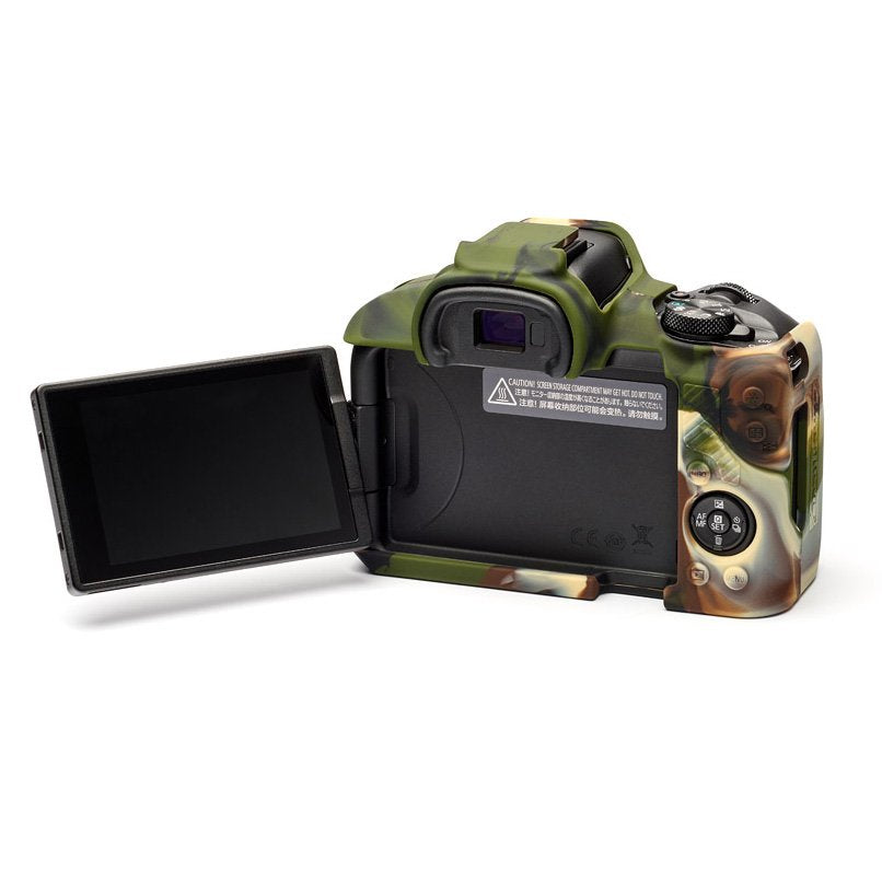 easyCover Silicone Skin for Canon EOS R50 (Black/Red/Camo)