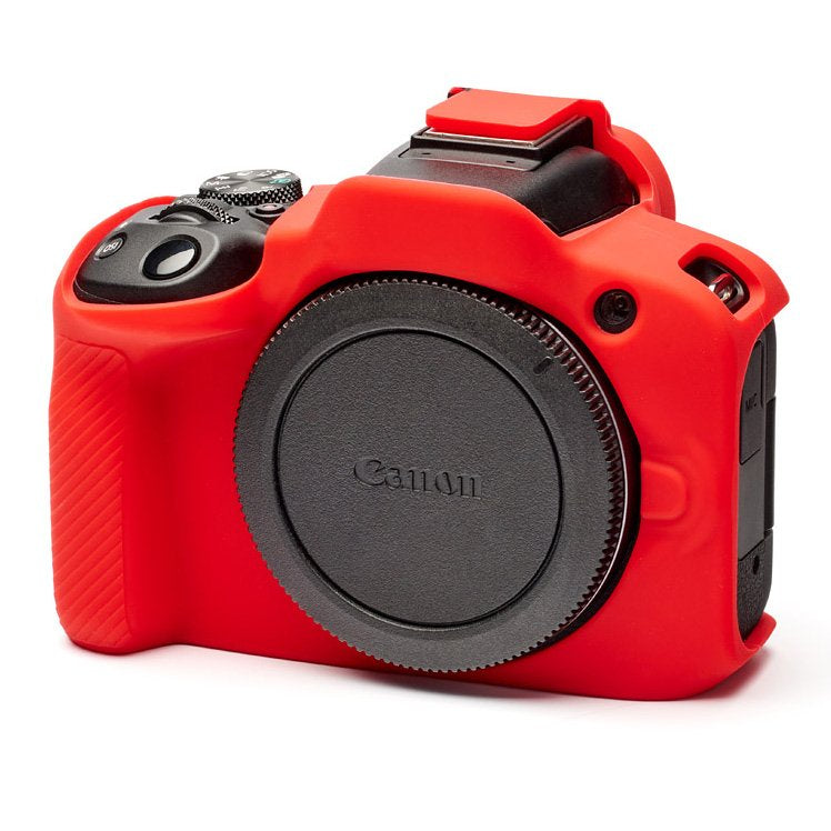 easyCover Silicone Skin for Canon EOS R50 (Black/Red/Camo)