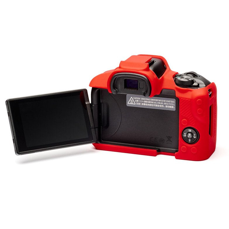 easyCover Silicone Skin for Canon EOS R50 (Black/Red/Camo)