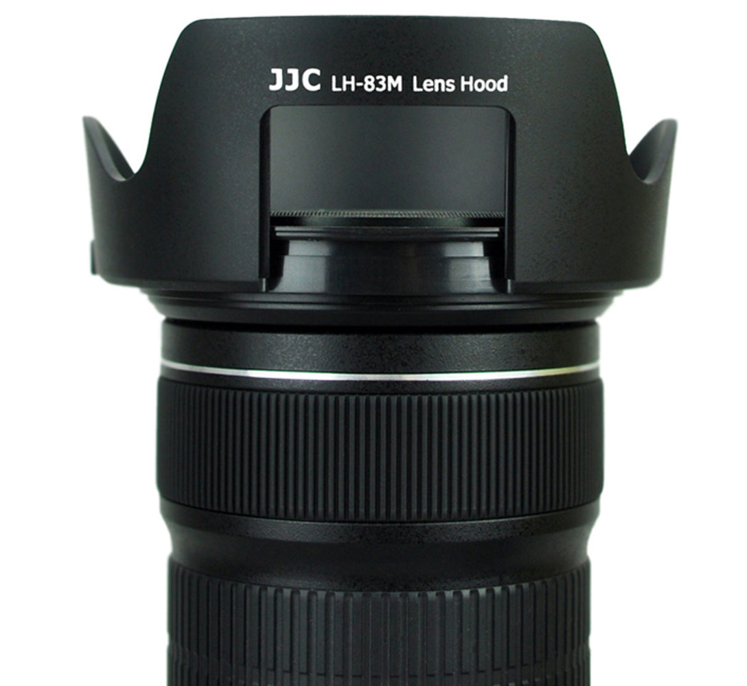 JJC LH-83M Black Lens Hood for Canon EF 24-105 f3.5-5.6 IS STM replaces EW-83M