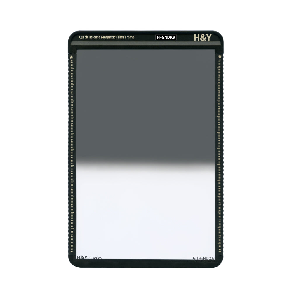 H&Y Hard-Gradual Neutral Density 100x150mm incl Magnetic Filter Frame (three options)