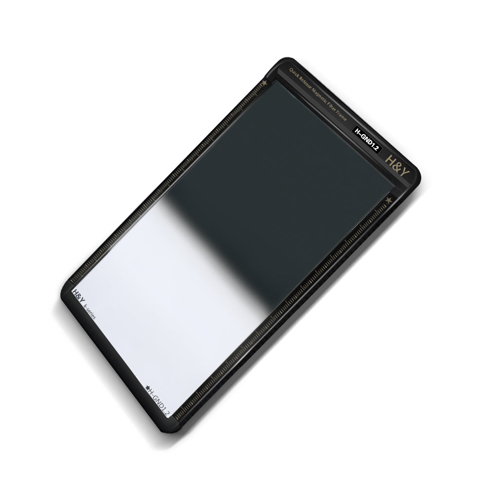 H&Y Hard-Gradual Neutral Density 100x150mm incl Magnetic Filter Frame (three options)