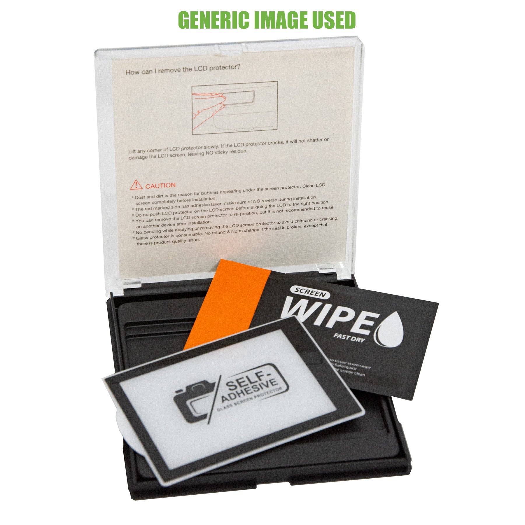 GGS Foto Larmor GEN4 Screen Protector for 3" LCD 4:3 Ratio
