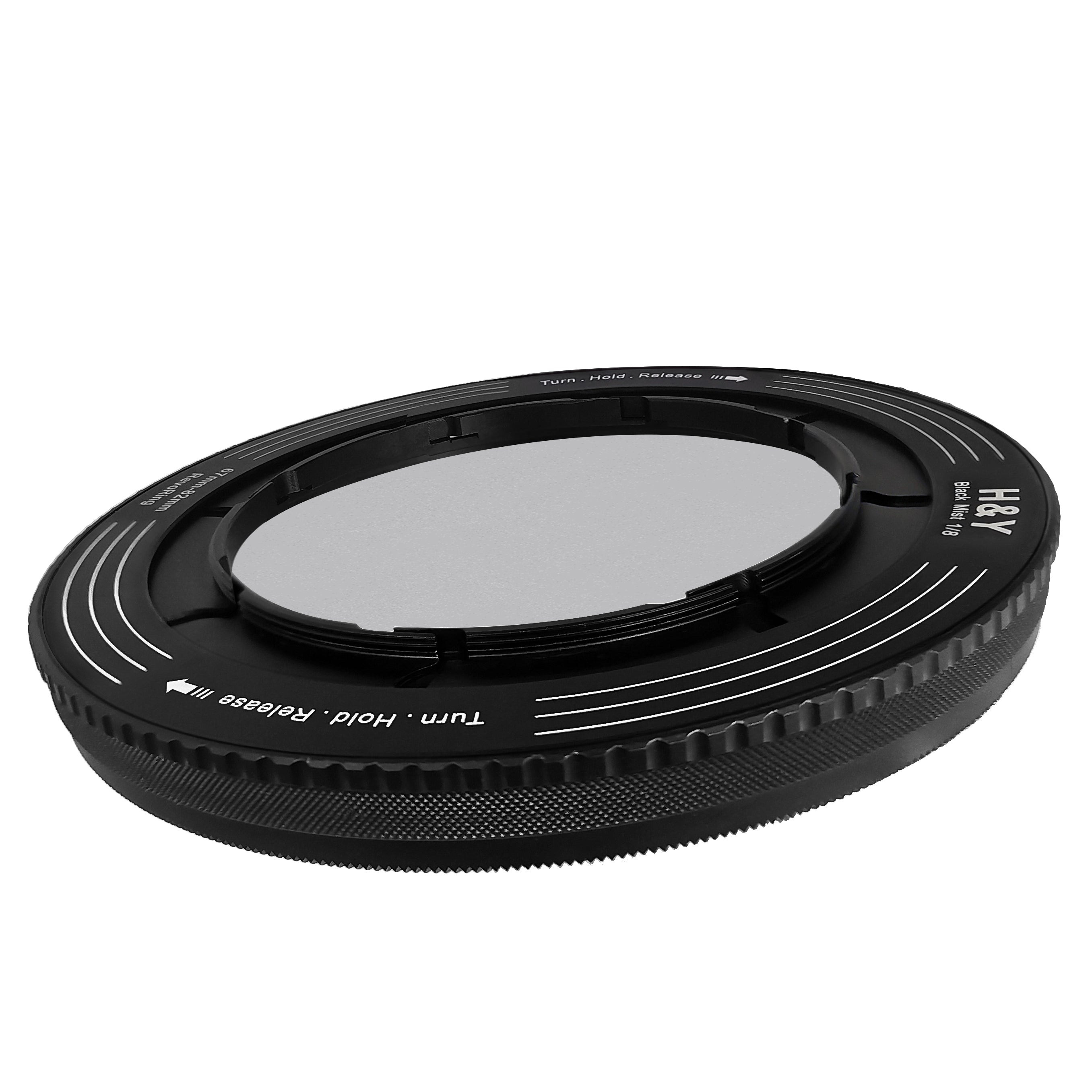 H&Y REVORING BLACK MIST 67-82mm ONLY (available in three BM strengths