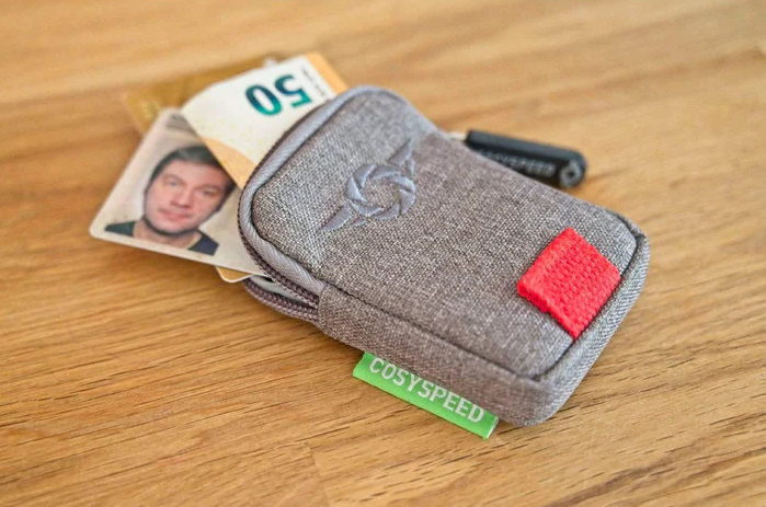 COSYSPEED ST-Wallet for SD-Cards, Credit Cards, Money with RFID Blocker (three colours)