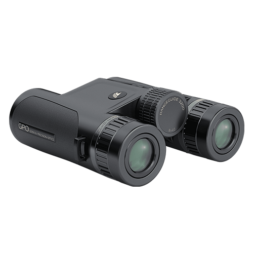 German Precision Optics - GPO RANGEGUIDE 3200 8x40 Black Laser Rangefinder