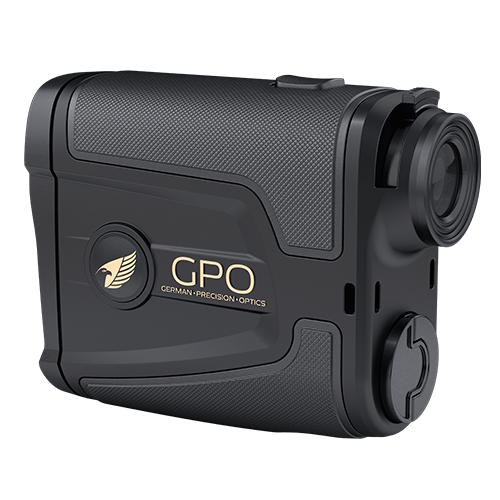 German Precision Optics - GPO RANGETRACKER 2000 OLED 6x20 Black Laser Rangefinder