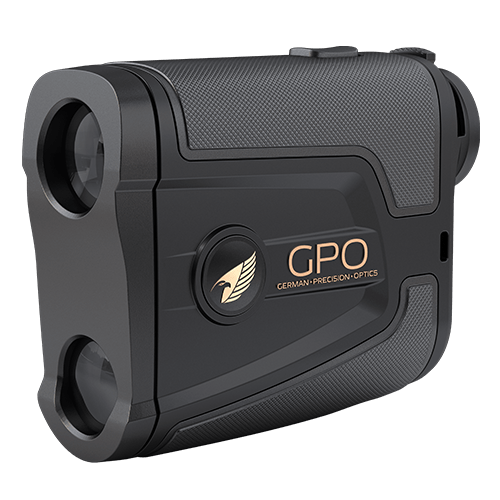 German Precision Optics - GPO RANGETRACKER 2000 OLED 6x20 Black Laser Rangefinder