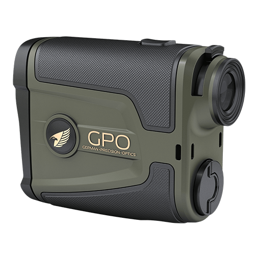 German Precision Optics - GPO RANGETRACKER 2000 OLED 6x20 Black Laser Rangefinder