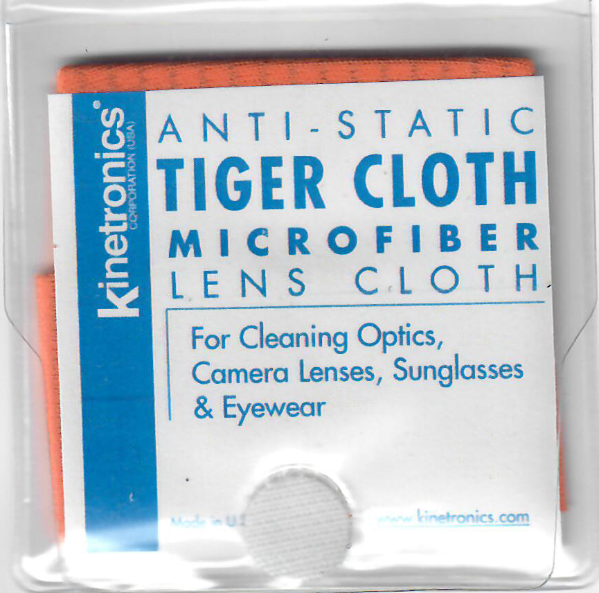 Kinetronics Anti-Static Tiger Cloth (133mm x 146mm)