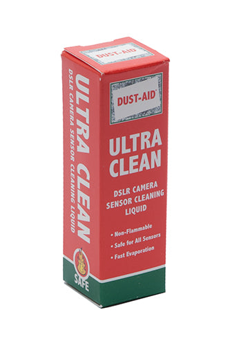 Dust-Aid Ultra Clean Sensor Cleaning Fluid (15ml) Non-Flammable - the Pro's choice in cleaning mucky camera sensors