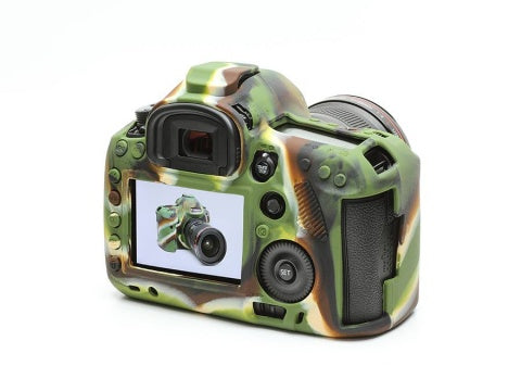 easyCover Silicone Skin for Canon EOS 5D MKIII 5Dr/5Ds (Black/Red/Camo)