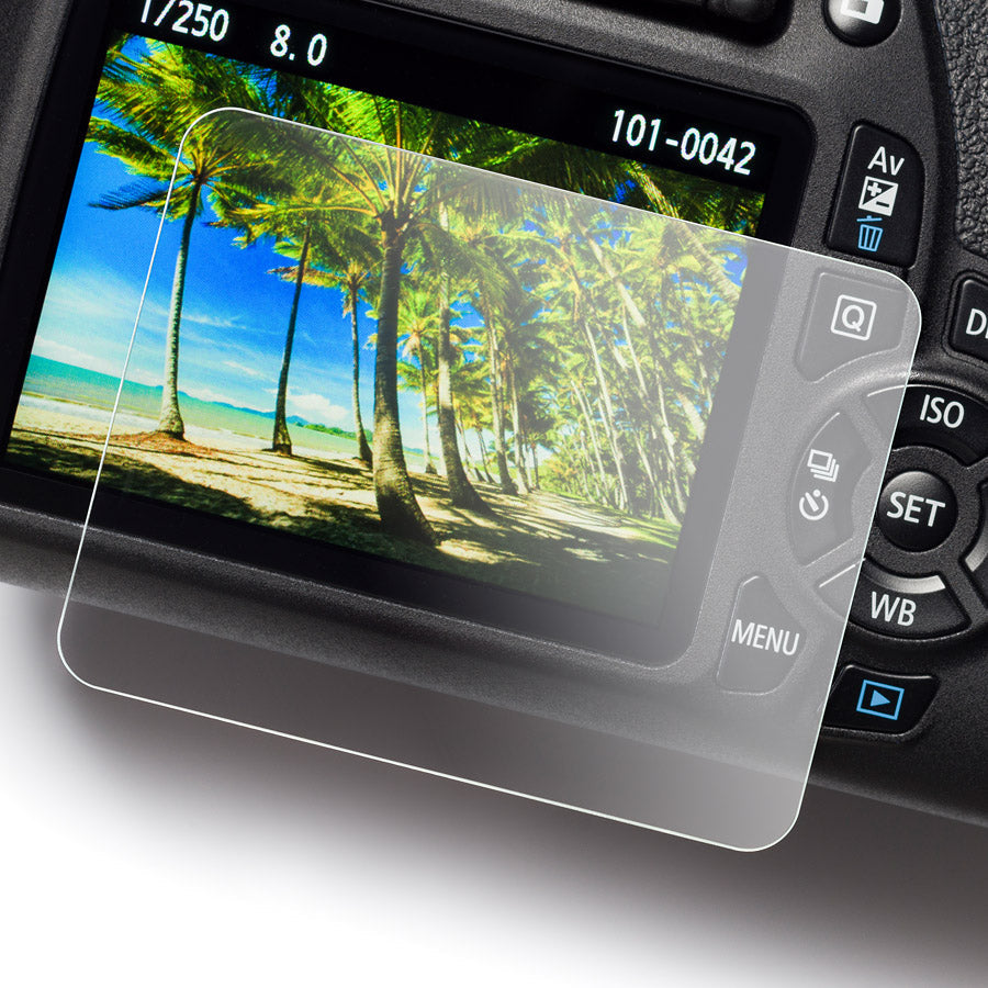 easyCover Glass Screen Protector for a Canon EOS 7D MKII