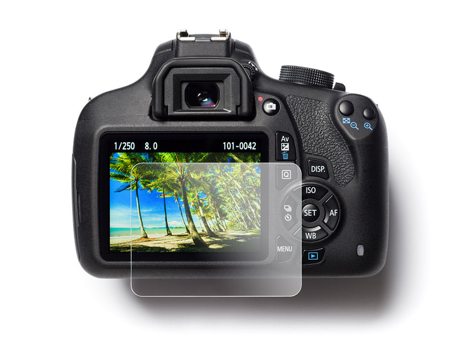 easyCover Glass Screen Protector for a Canon EOS 70D / 80D / 77D / 90D / 6D II