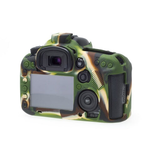 easyCover Silicone Skin for Canon EOS 7D MKII (Black/Red/Camo)