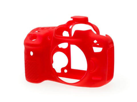 easyCover Silicone Skin for Canon EOS 7D MKII (Black/Red/Camo)