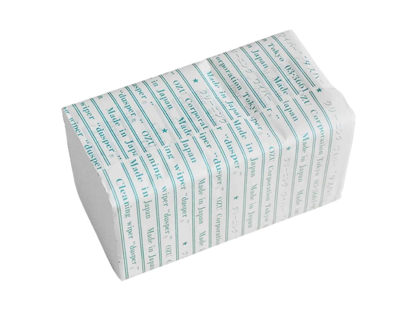 Dusper Cloth Cleaning Wipes 80 x 150mm (500 Pack) - made in Japan!