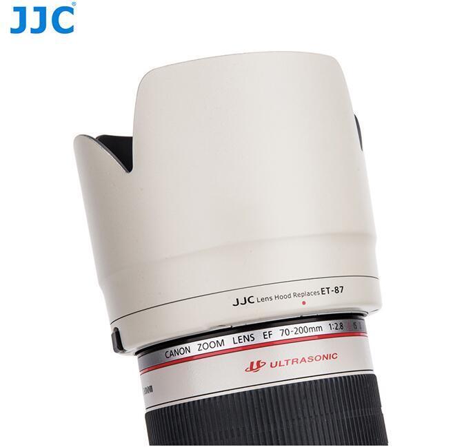 JJC replacement Lens Hood for CANON ET-87 White for Canon EF 70-200mm f2.8L IS II USM