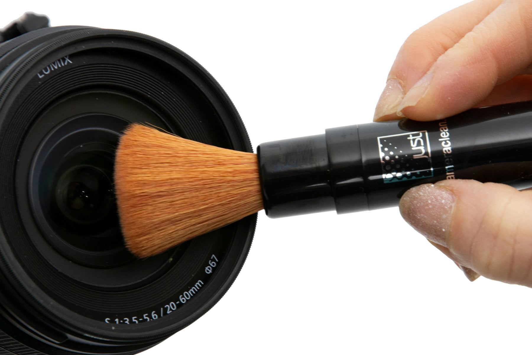 /Just Lipstick Style Retractable Dust Brush