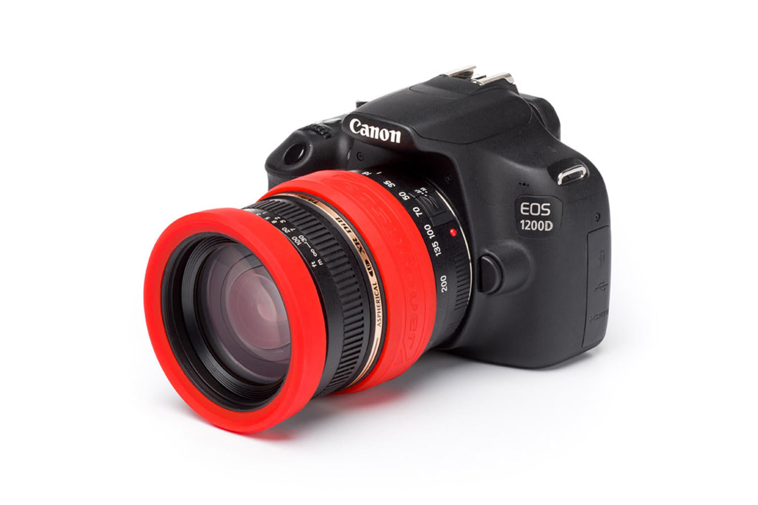 easyCover Red Lens Rim 52mm - 77mm