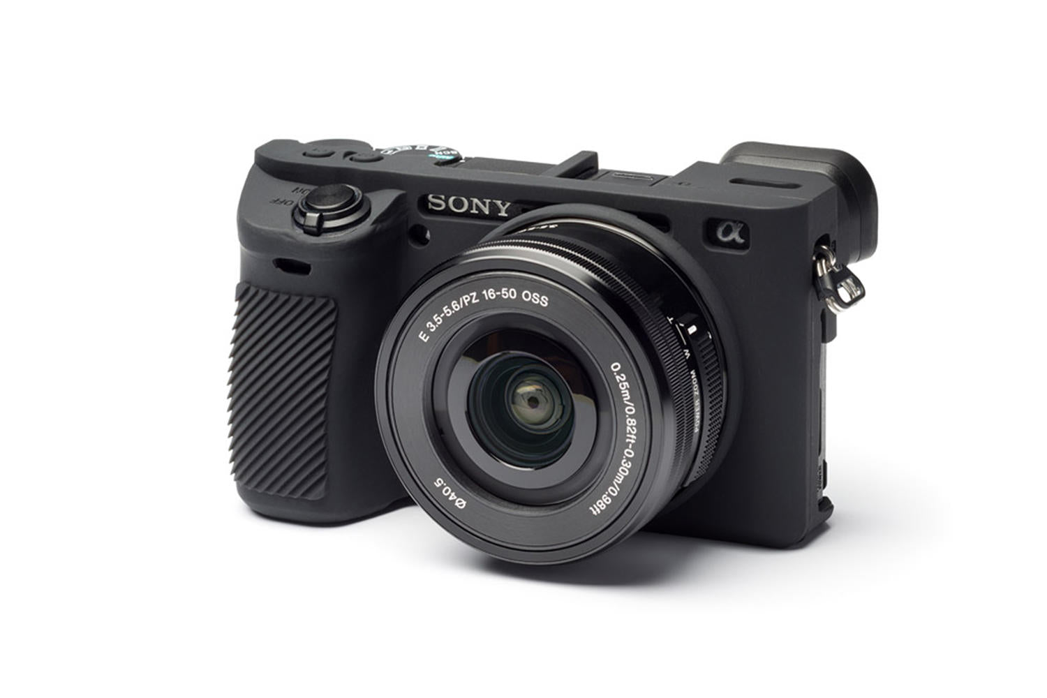 easyCover Silicone Skin for Sony A6500 (Black/Camo)