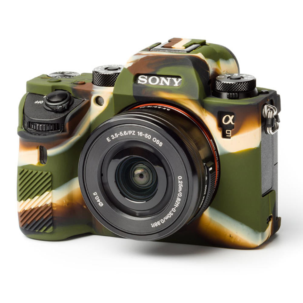easyCover Silicone Skin for Sony A9 / A7 III / A7R III (Black/Camo)
