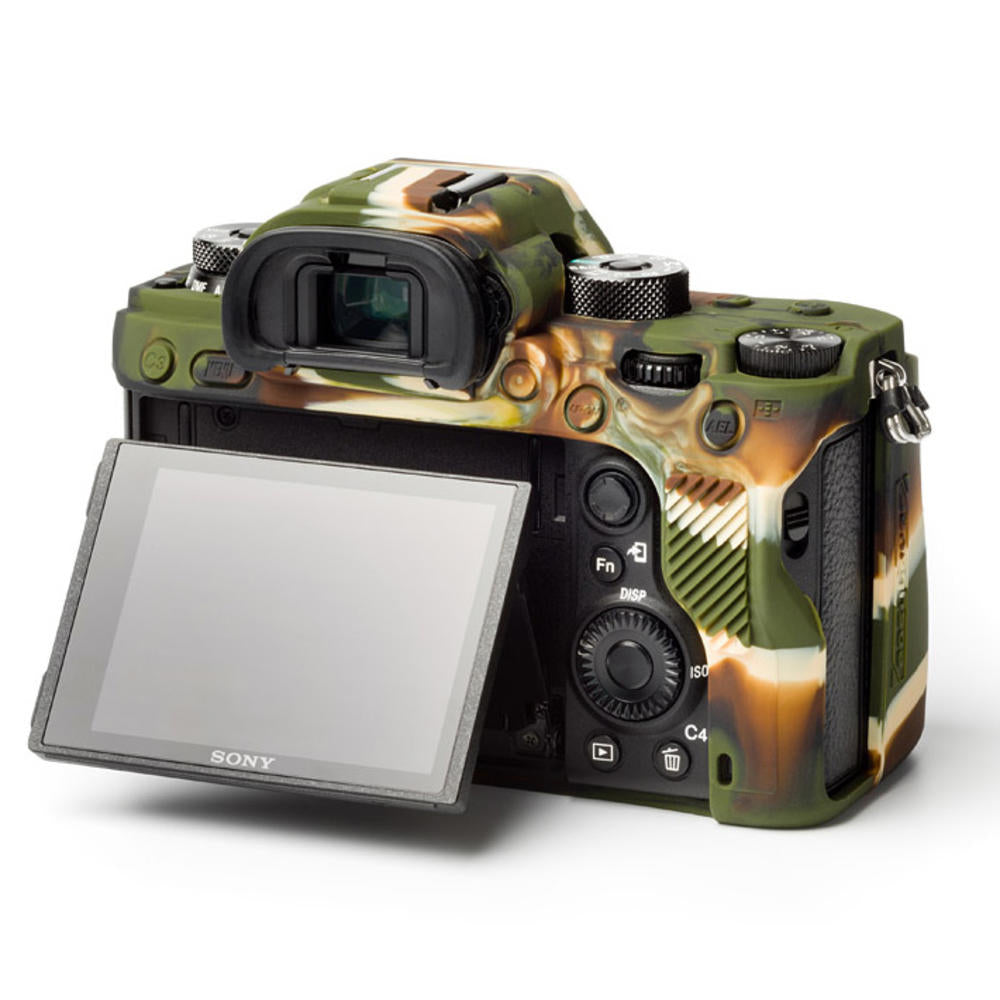 easyCover Silicone Skin for Sony A9 / A7 III / A7R III (Black/Camo)