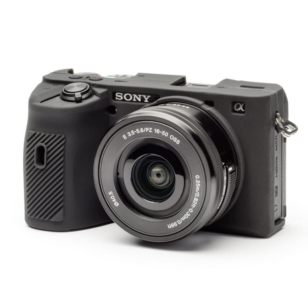 easyCover Silicone Skin for Sony A6600 (Black/Camo)