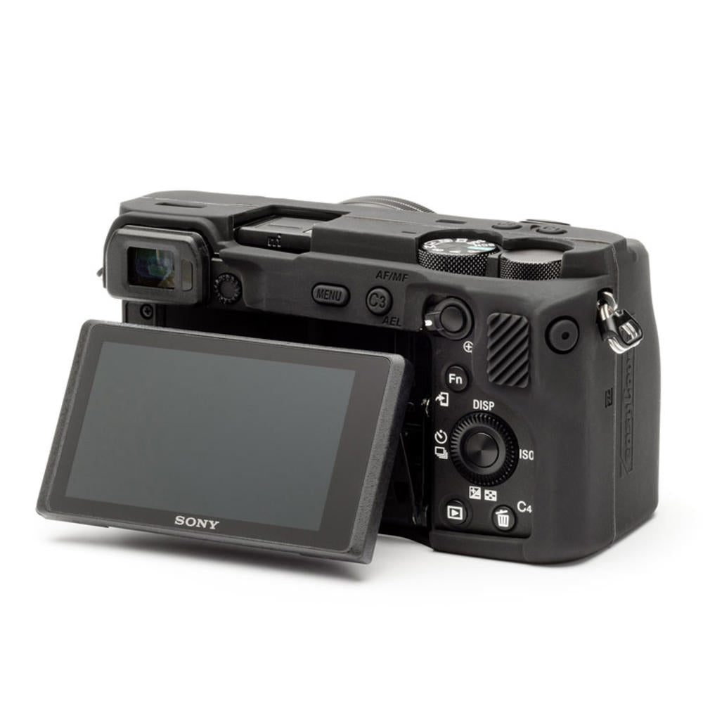 easyCover Silicone Skin for Sony A6600 (Black/Camo)