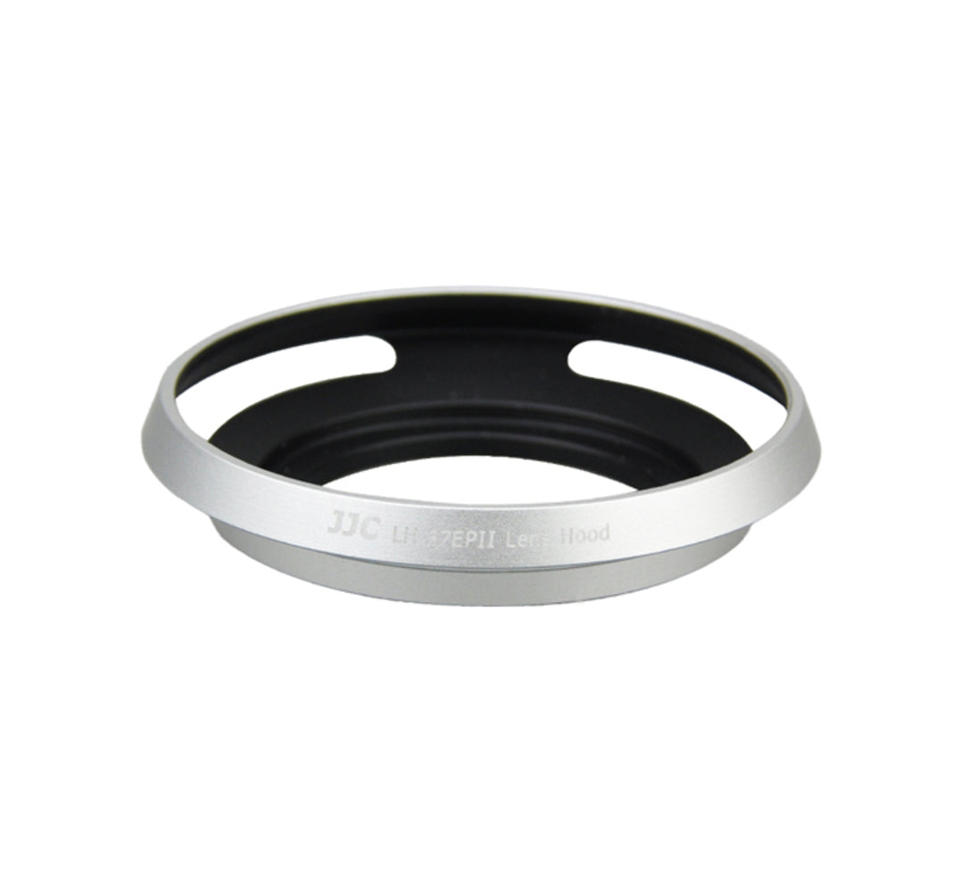 JJC Lens Hood for Panasonic Lumix G Vario 12-32mm f/3.5-5.6 ASPH / Olympus M.Zuiko Digital ED 14-42mm f/3.5-5.6 EZ SILVER / BLACK