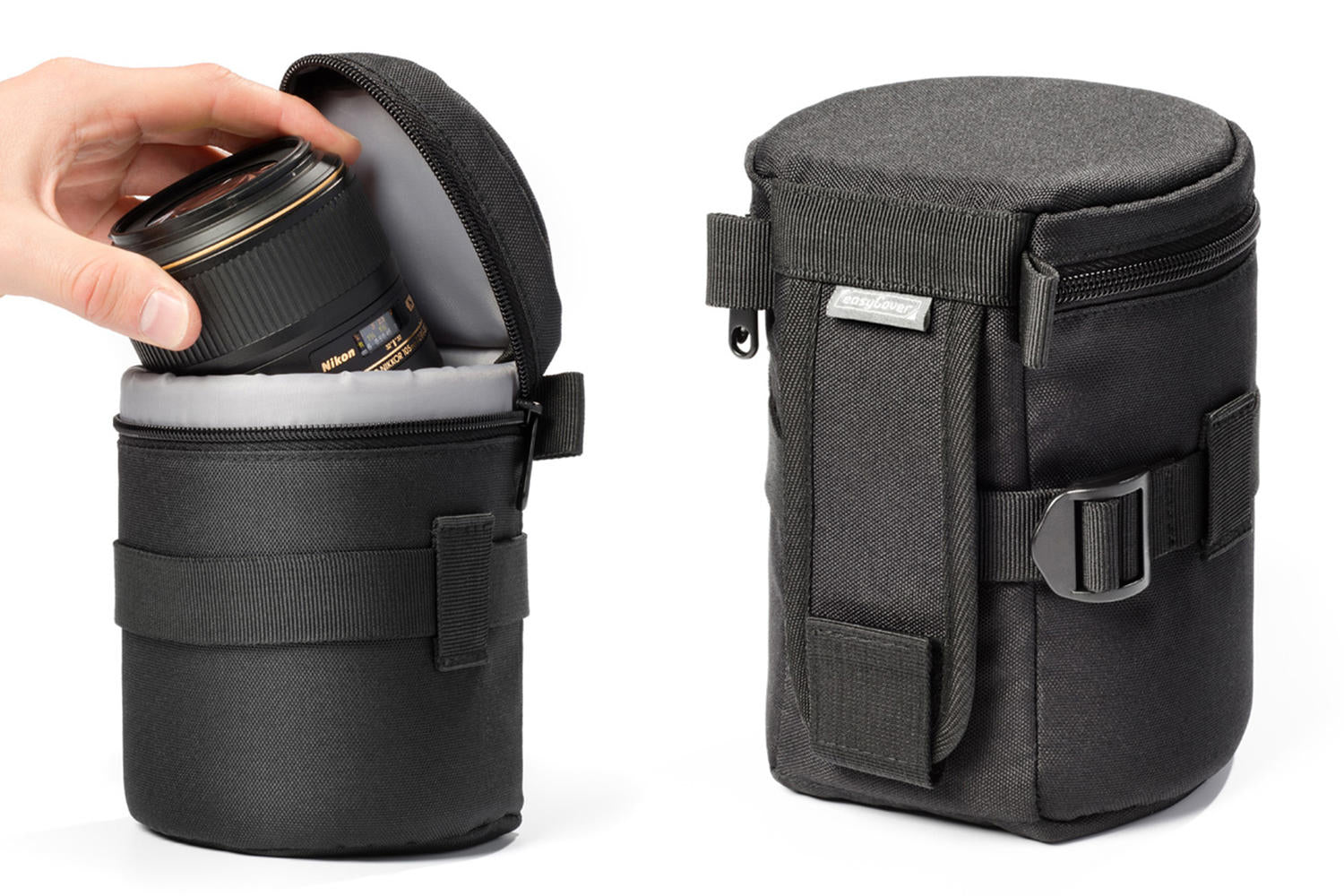 easyCover Semi-Rigid Lens Bag Size 110x190mm - two colours