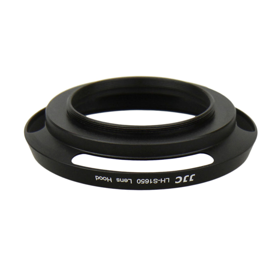 JJC Metal Lens Hood Sony EPZ 16-50mm OSS / Nikon 1 Nikkor 10mm F2.8 - Silver or Black