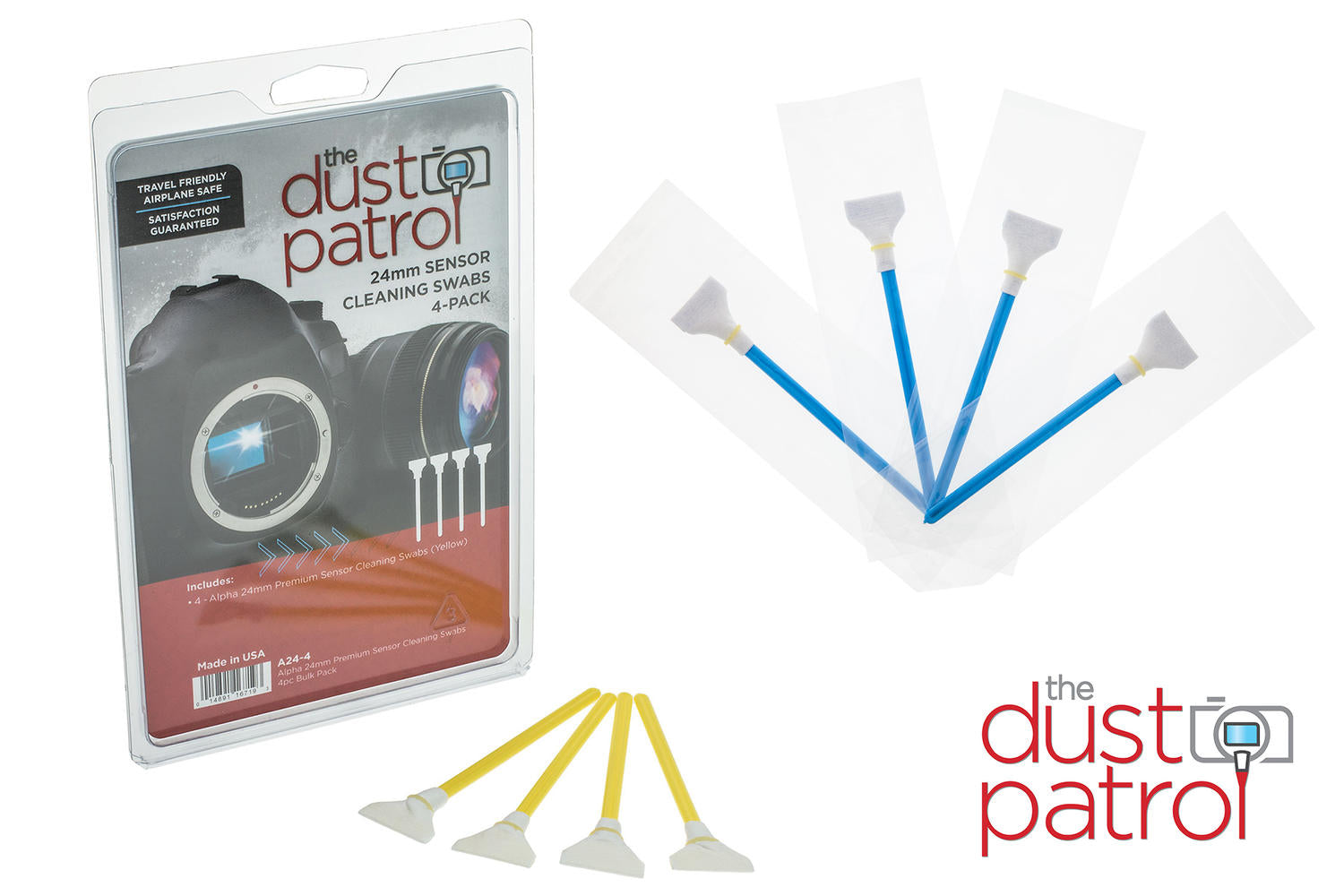 The Dust Patrol Alpha Premium Swabs 4pcs