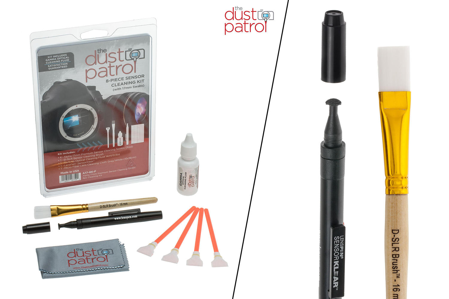 The Dust Patrol Alpha Premium Kit 8pcs