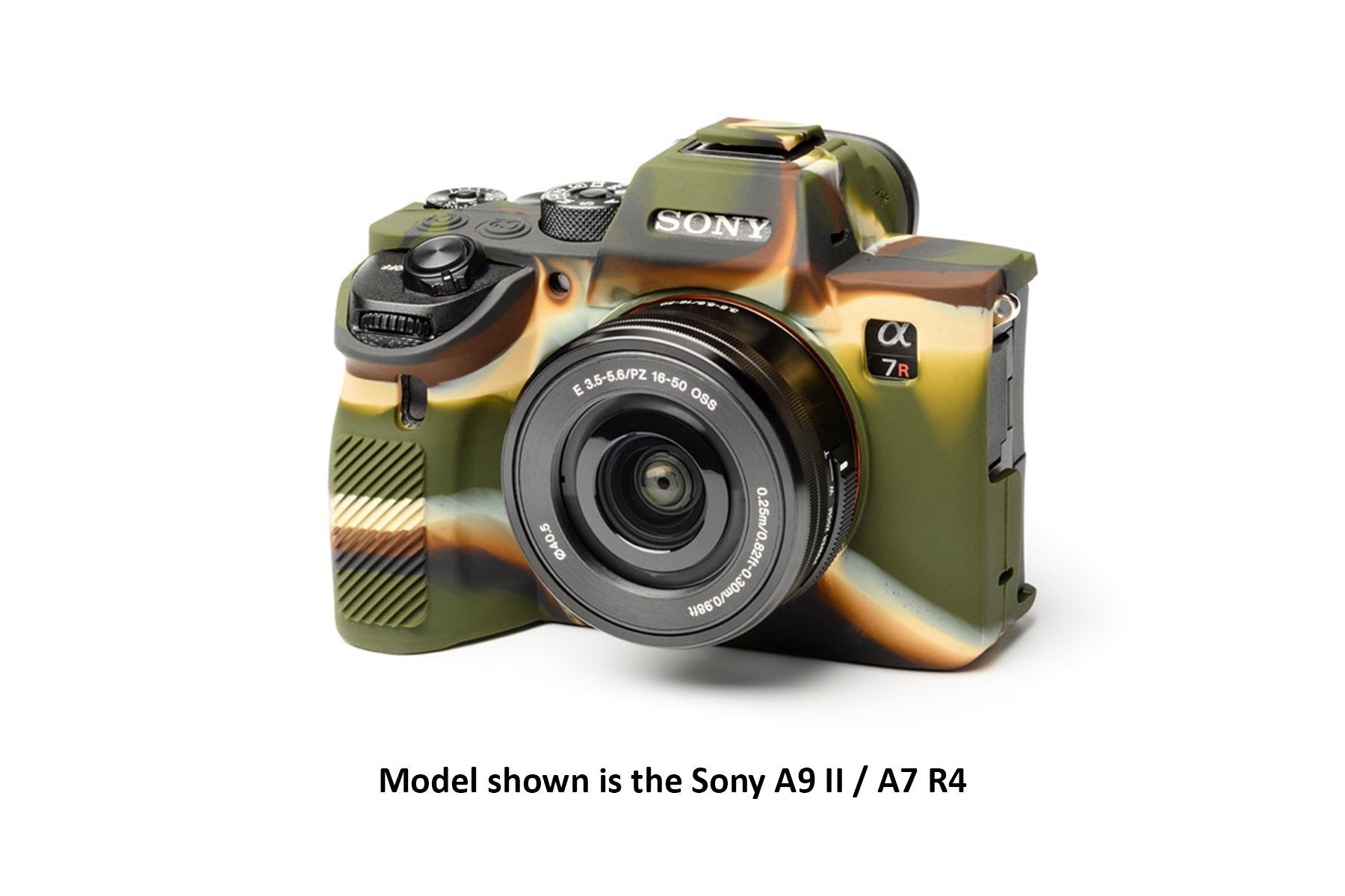 easyCover Silicone Skin for Sony A7 IV / A7R V (Black/Camo)