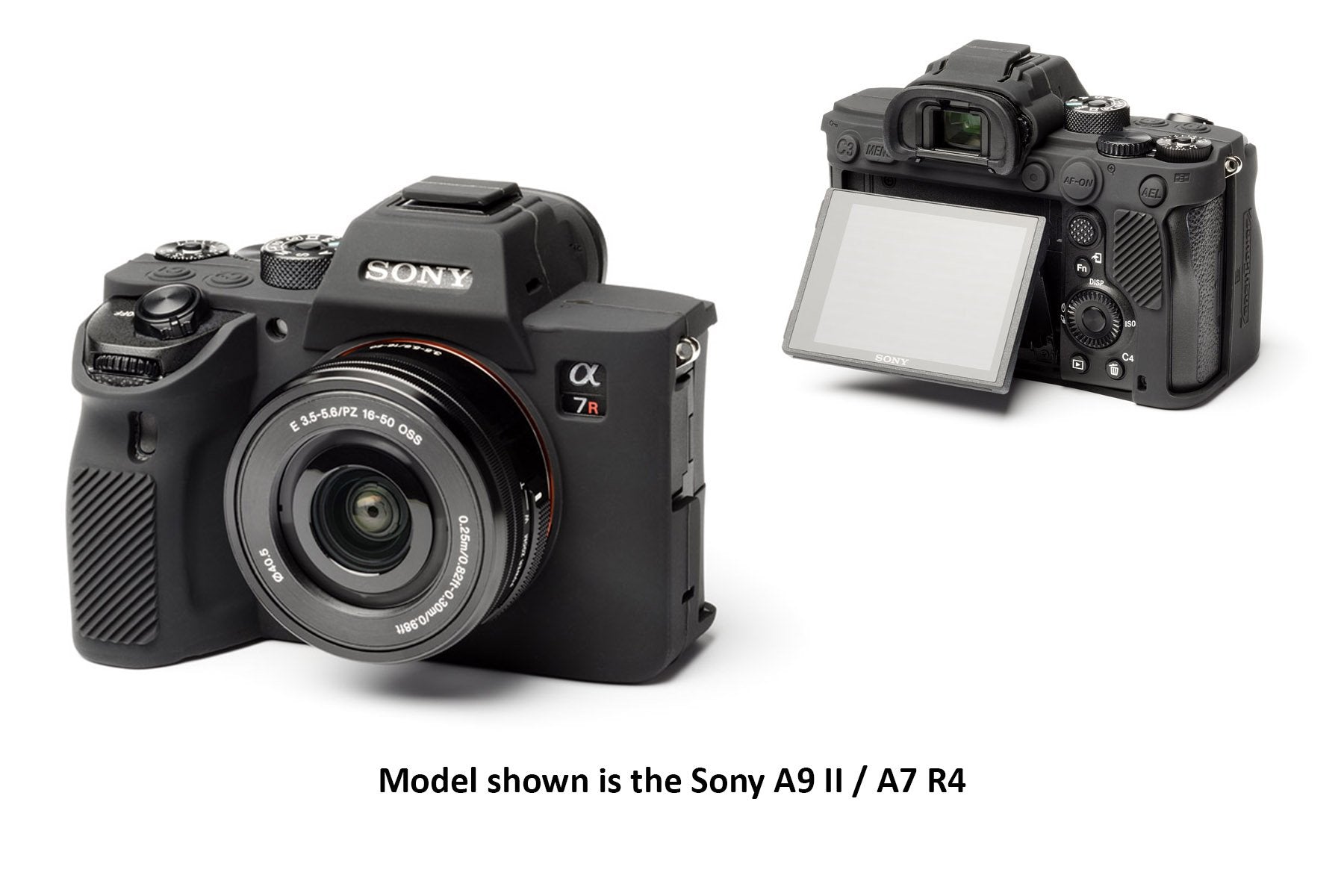 easyCover Silicone Skin for Sony A7 IV / A7R V (Black/Camo)