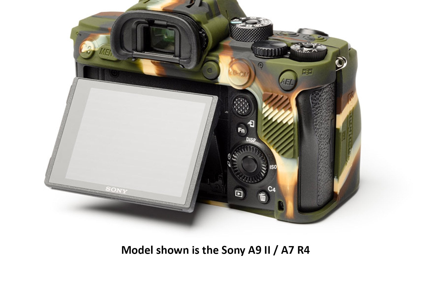 easyCover Silicone Skin for Sony A7 IV / A7R V (Black/Camo)