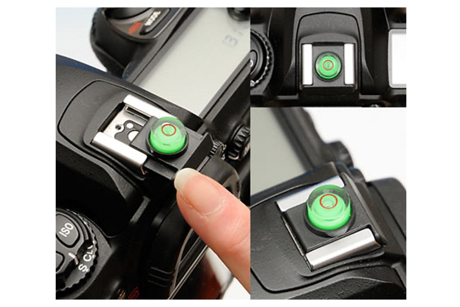 JJC Hotshoe Protector with Bubble Level