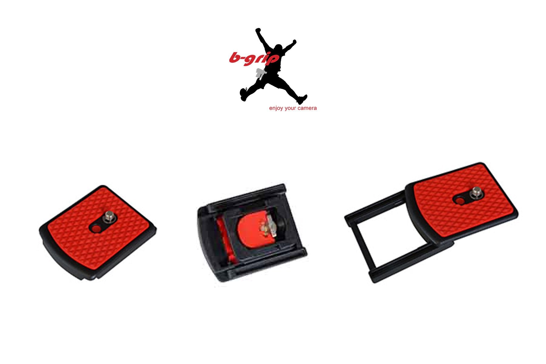 B-Grip Quick Release Plate QRP for B-Grip Holster and B-Glider
