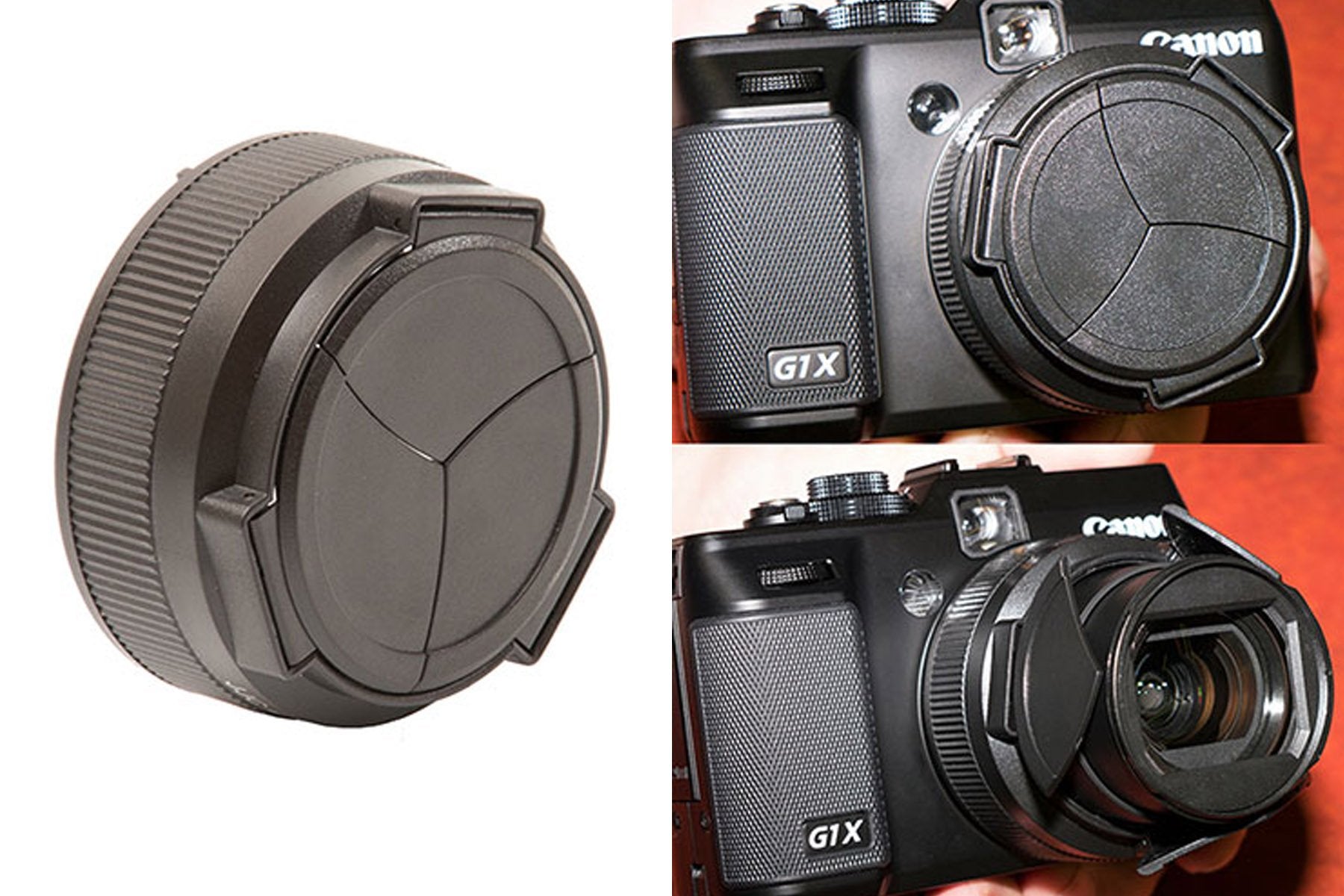 Auto Lens Cap for a Canon Powershot G1X