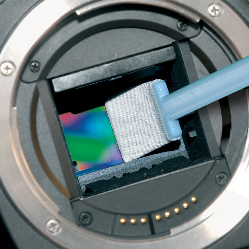 Cleaning your Camera's Sensor with Swabs and Cleaning Fluid