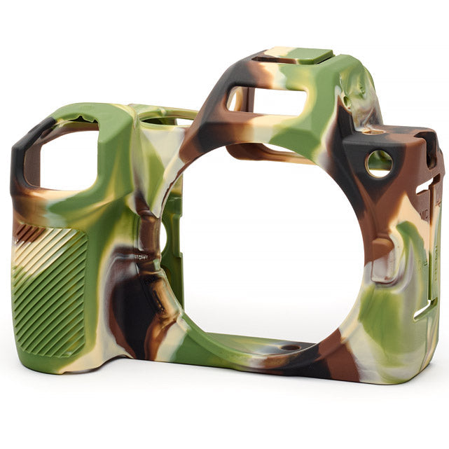 easyCover Silicone Skin for Nikon Z5 II (Black/Yellow/Camo)