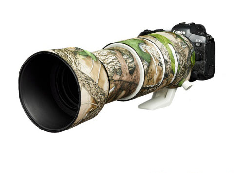 EasyCover Copriobiettivo In Rovere Per Canon RF 100-500mm F4.5-7.1L IS USM – Protezione Elegante E Su Misura (Modello LOC100500B)