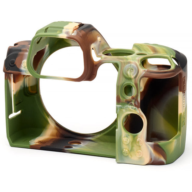 easyCover Silicone Skin for Nikon Z5 II (Black/Yellow/Camo)