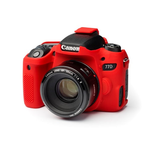 easyCover Camera Case for Canon 77D (Black/Red/Camo)