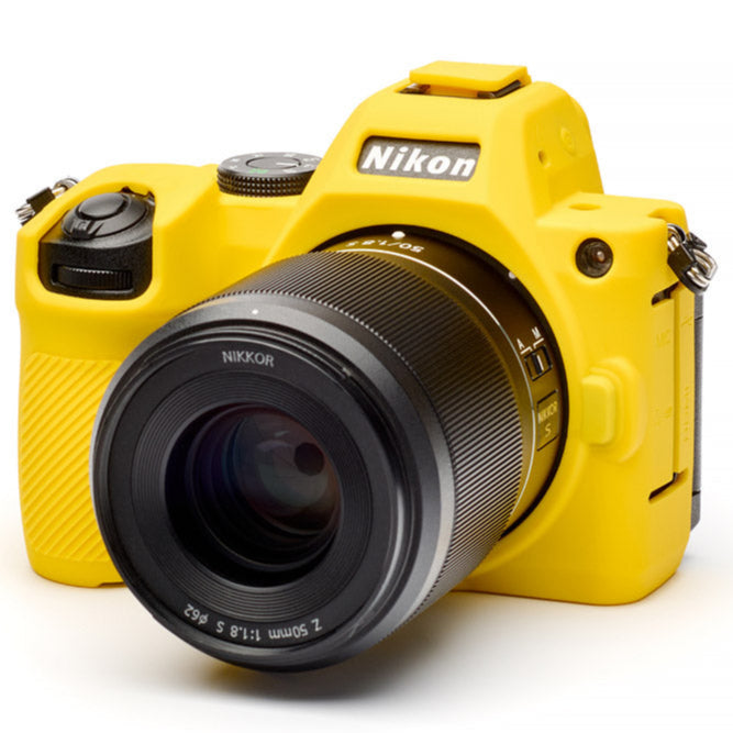 easyCover Silicone Skin for Nikon Z5 II (Black/Yellow/Camo)